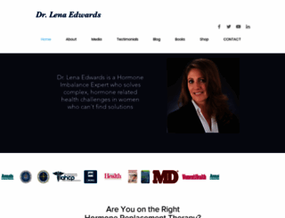 drlenaedwards.com screenshot