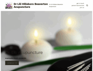 drliliacupuncture.com screenshot
