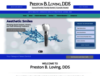 drlovingdental.com screenshot