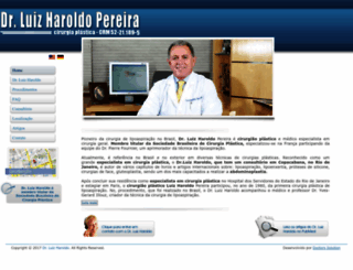 drluizharoldo.com screenshot