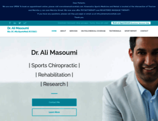 drmasoumi.com screenshot