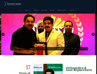 drmohitarora.com screenshot