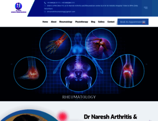 drnaresharthritisandrheumatism.com screenshot