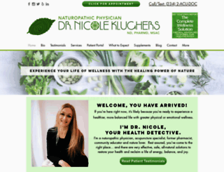 drnicoleklughers.com screenshot