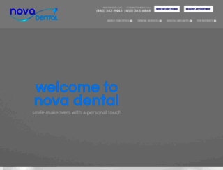 drnovadental.com screenshot