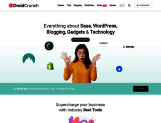 droidcrunch.com screenshot