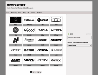 droidreset.com screenshot
