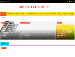 droidtechteach.com screenshot