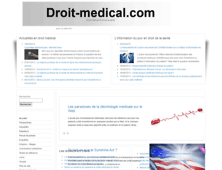 droit-medical.com screenshot