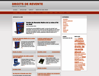 droits-revente.fr screenshot