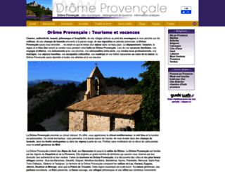 drome-provence.com screenshot