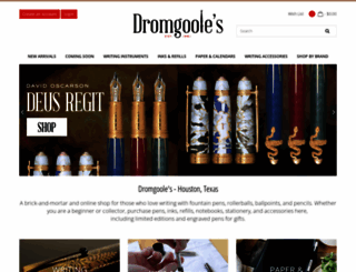 dromgooles.com screenshot