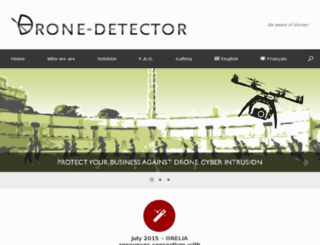 drone-detector.com screenshot