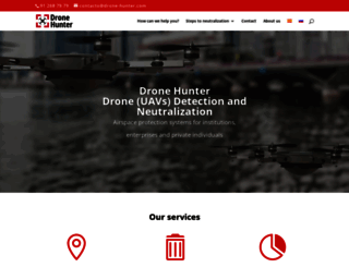 drone-hunter.com screenshot