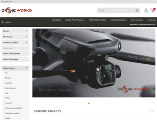drone-works.com screenshot