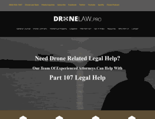 dronelaw.pro screenshot