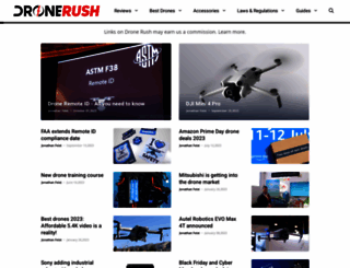 dronerush.com screenshot