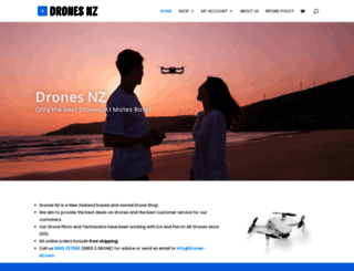 drones-nz.com screenshot