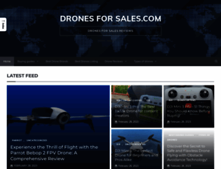 dronesforsales.com screenshot
