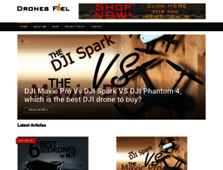 dronesfuel.com screenshot