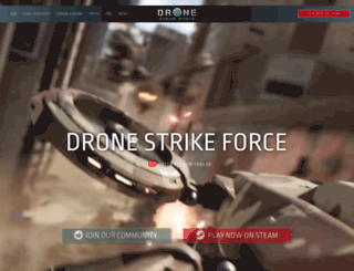 dronestrikeforce.com screenshot