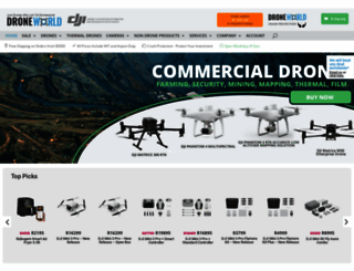 droneworld.co.za screenshot