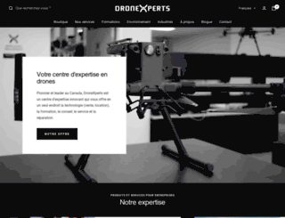 dronexperts.com screenshot