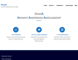 dronia.it screenshot