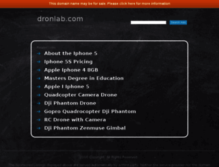 dronlab.com screenshot
