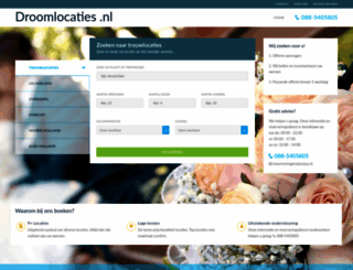 droomlocaties.nl screenshot