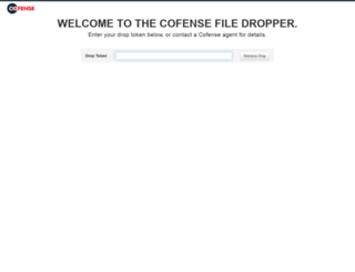 drop.cofense.com screenshot