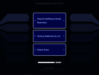dropboxautomator.com screenshot