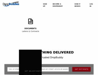 dropbuddies.com screenshot
