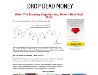 dropdeadmoney.com screenshot