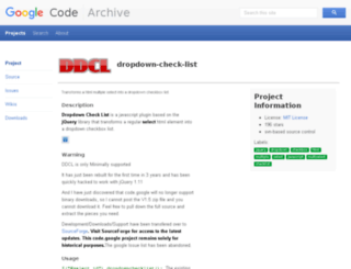 dropdown-check-list.googlecode.com screenshot
