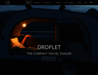 droplet-trailer.com screenshot