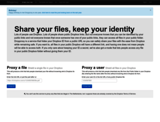 dropproxy.com screenshot