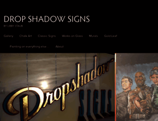 dropshadowsigns.com screenshot