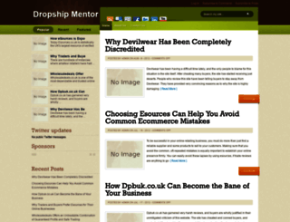 dropshipmentor.com screenshot