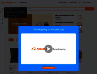 dropshipping.alibaba.com screenshot