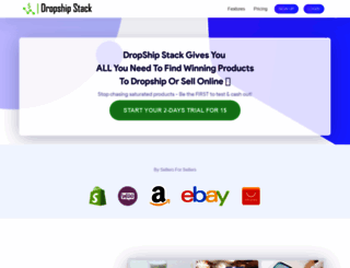dropshipstack.com screenshot