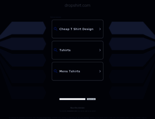 dropshirt.com screenshot