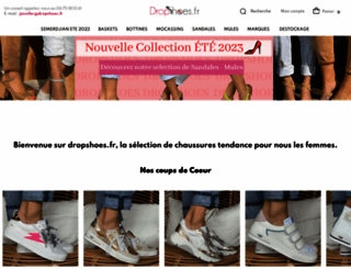 dropshoes.fr screenshot