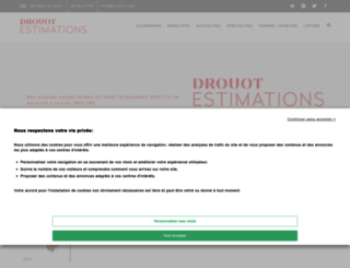 drouot-estimations.com screenshot