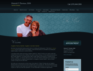 drpatrickpthomas.com screenshot