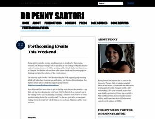 drpennysartori.wordpress.com screenshot