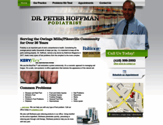 drpeterhoffman.com screenshot