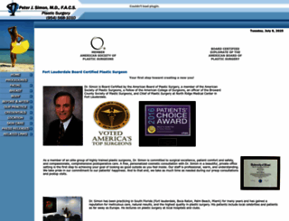drpetersimon.com screenshot