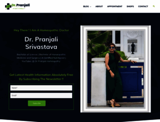 drpranjali.com screenshot