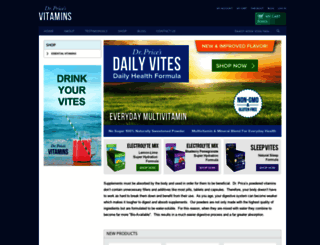 drpricesvitamins.com screenshot